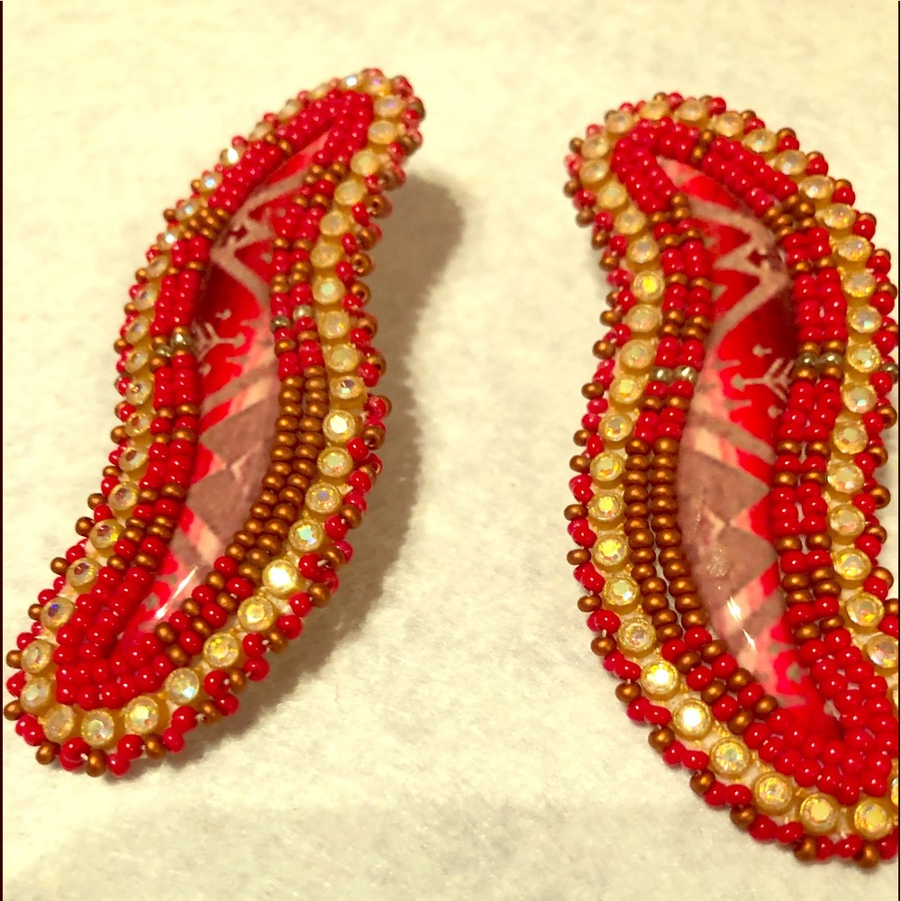 Native American beaded earrings